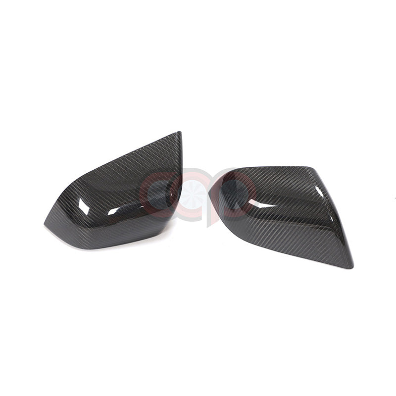 2017-2023 Tesla Model 3 - Carbon Fiber Mirror Covers (Pair)