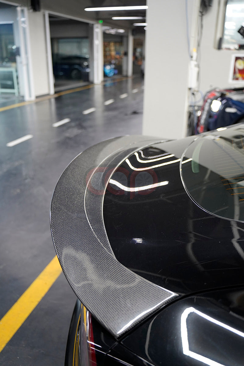 2017-2023 Tesla Model 3 - Carbon Fiber Spoiler - V1