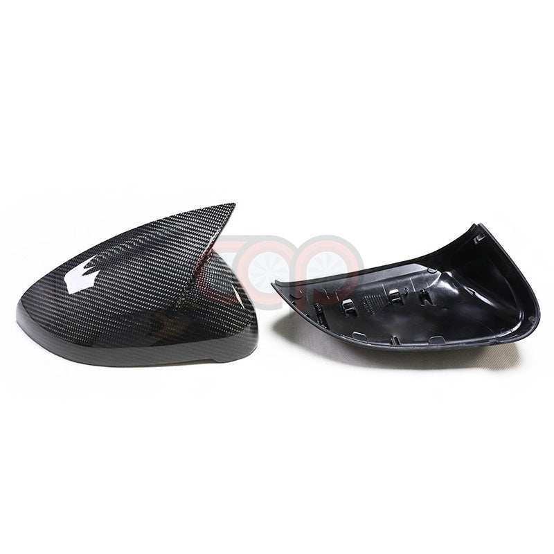 2017-2025 B9/B9.5 Audi A4, S4, A5, S5, RS5 - CAP Carbon Fiber Mirror Covers (Pair) - V2