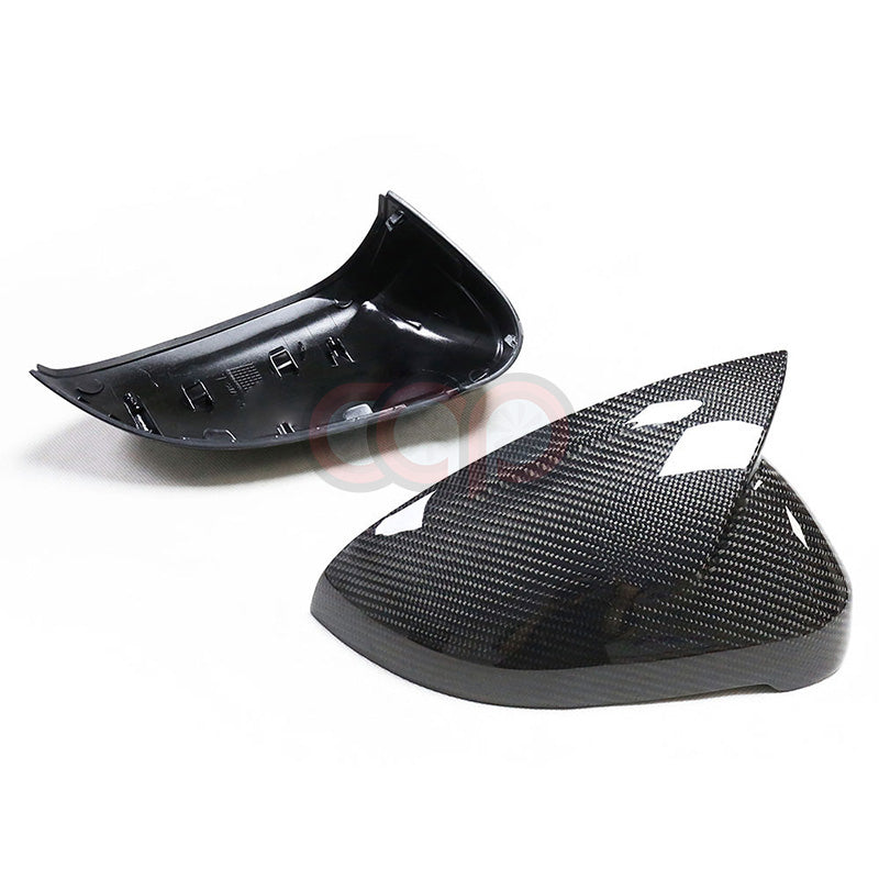 2017-2025 B9/B9.5 Audi A4, S4, A5, S5, RS5 - CAP Carbon Fiber Mirror Covers (Pair) - V2
