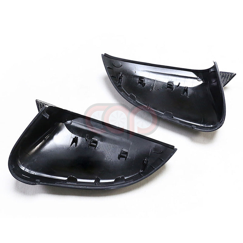 2017-2025 B9/B9.5 Audi A4, S4, A5, S5, RS5 - CAP Carbon Fiber Mirror Covers (Pair) - V2