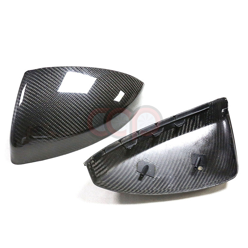 2017-2024 Gen 2 MK2 Audi R8 - CAP Dry Carbon Fiber Mirror Covers (Pair)