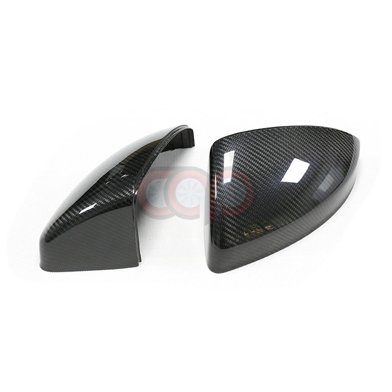 2017-2024 Gen 2 MK2 Audi R8 - CAP Dry Carbon Fiber Mirror Covers (Pair) Without Side Assist