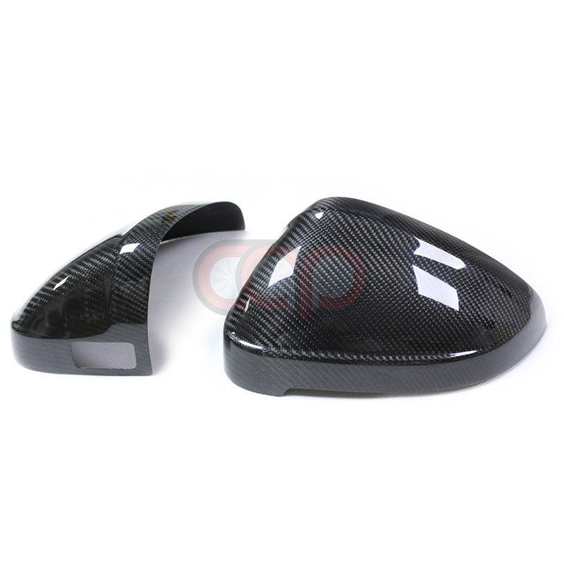 2017-2025 B9/B9.5 Audi A4, S4, A5, S5, RS5 - CAP Dry Carbon Fiber Stick On Mirror Covers (Pair)