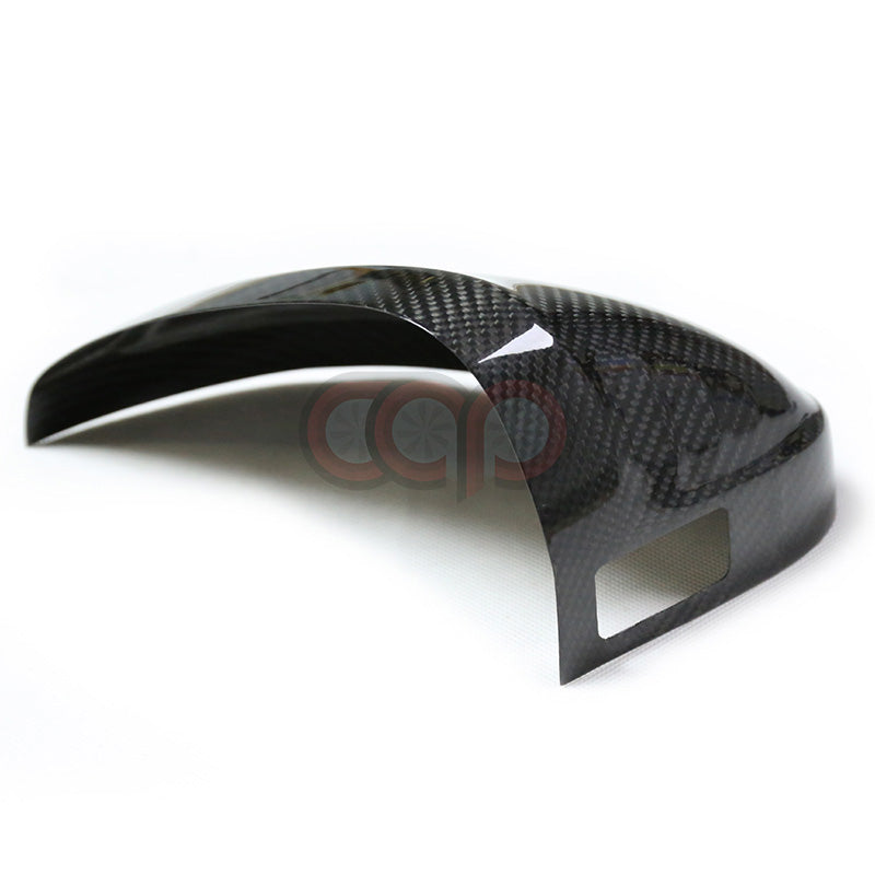 2017-2025 B9/B9.5 Audi A4, S4, A5, S5, RS5 - CAP Dry Carbon Fiber Stick On Mirror Covers (Pair)