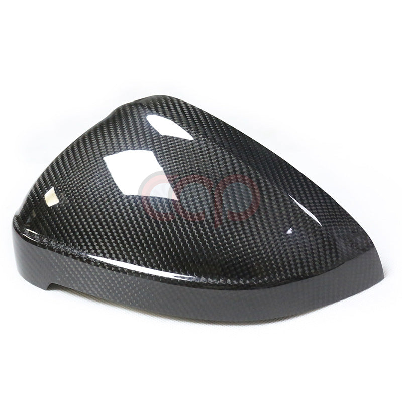 2017-2025 B9/B9.5 Audi A4, S4, A5, S5, RS5 - CAP Dry Carbon Fiber Stick On Mirror Covers (Pair)