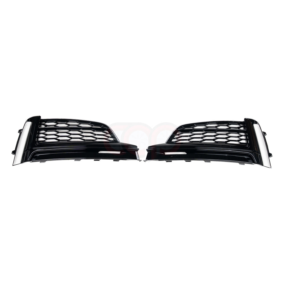 2018-2019 Audi RS5 Fog Grilles | B9 A5 S-Line/S5 Non ACC - V2