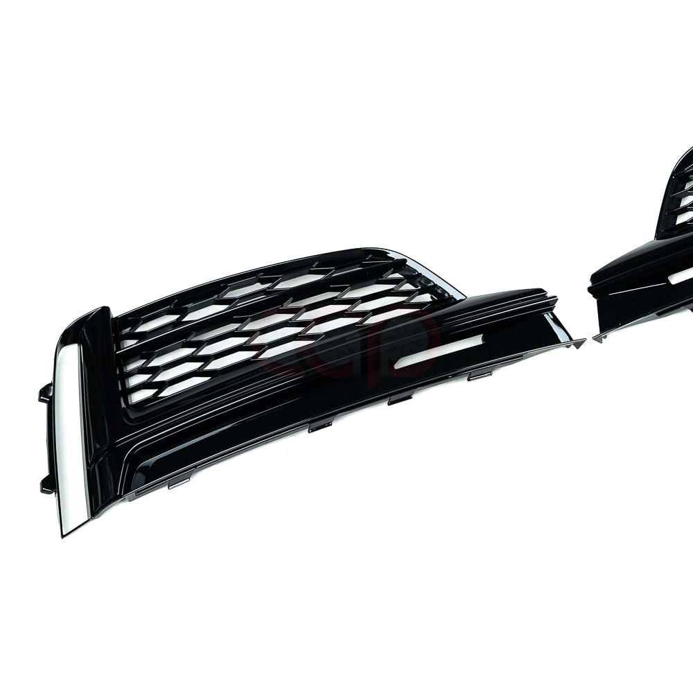 2018-2019 Audi RS5 Fog Grilles | B9 A5 S-Line/S5 Non ACC - V2