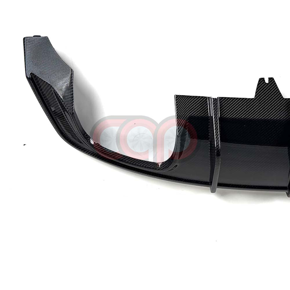 2018-2019 B9 Audi A5/S5 - CAP Carbon Fiber Diffuser with LED - V1