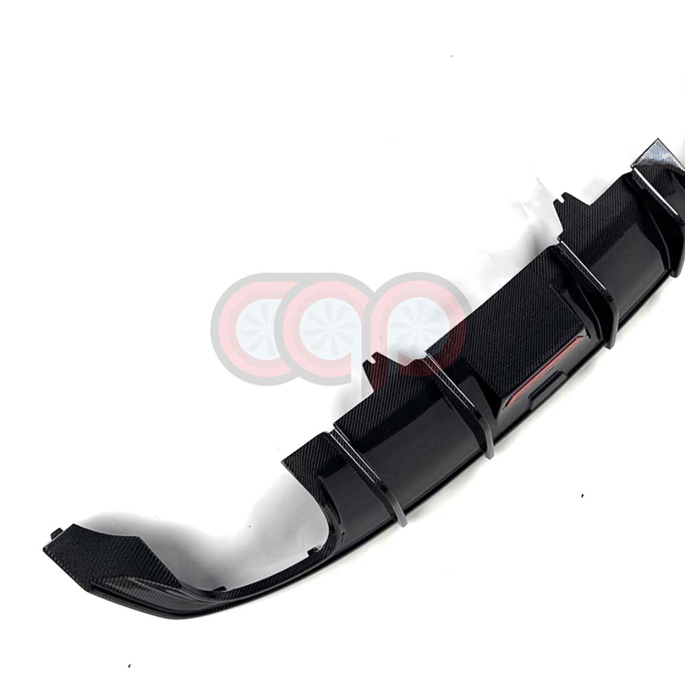 2018-2019 B9 Audi A5/S5 - CAP Carbon Fiber Diffuser with LED - V1