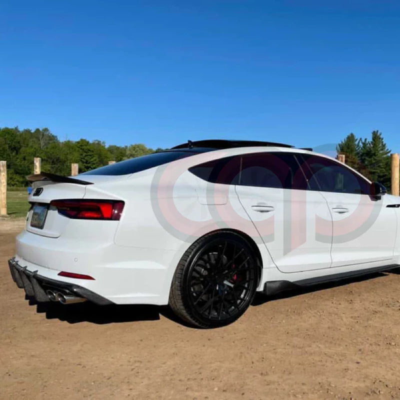 2018-2019 B9 Audi A5/S5 - CAP Carbon Fiber Diffuser with LED - V1