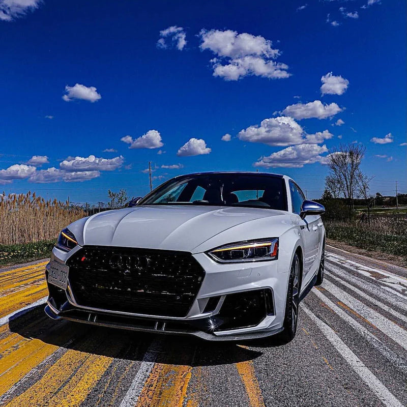 2018-2019 B9 Audi A5/S5 CAP Front Bumper V2 | CAP Carbon Fiber Front Lip