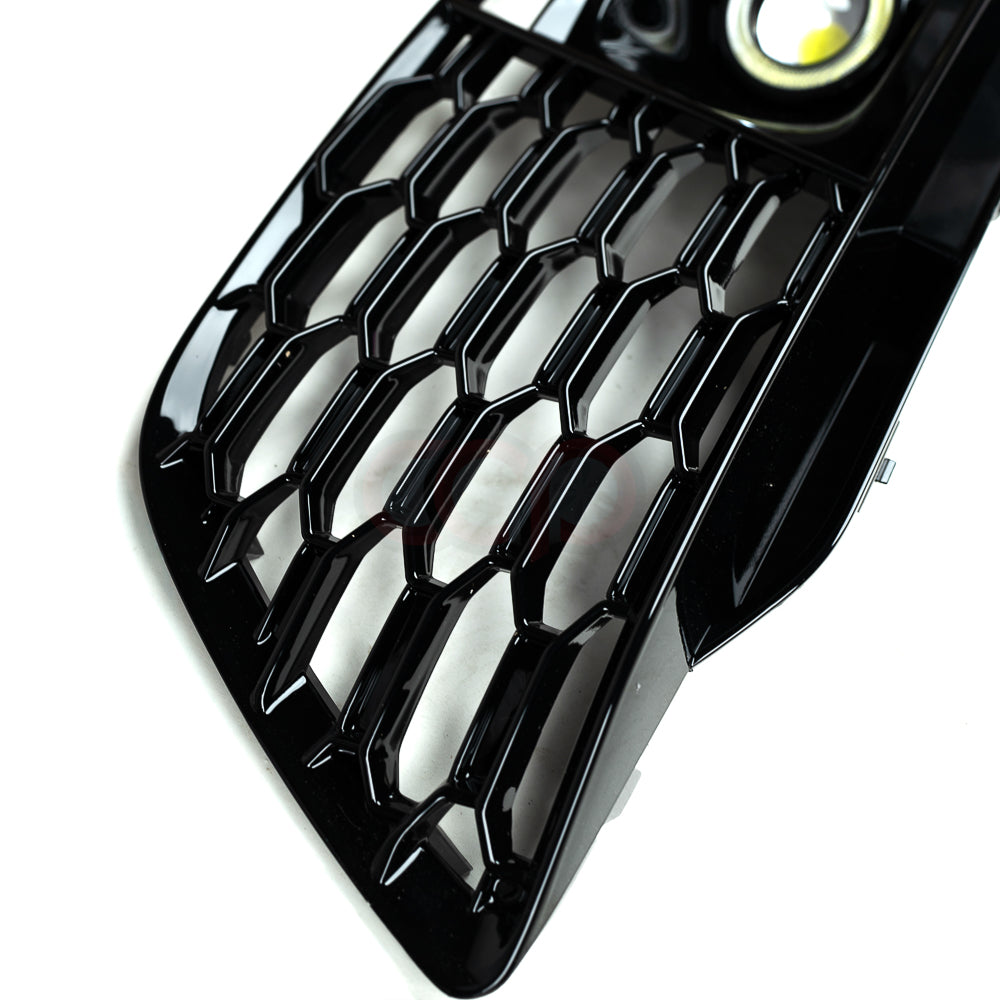 2018-2020 Audi RS Honeycomb Fog Grilles | FY B9 Audi Q5 S-Line/SQ5 - V2