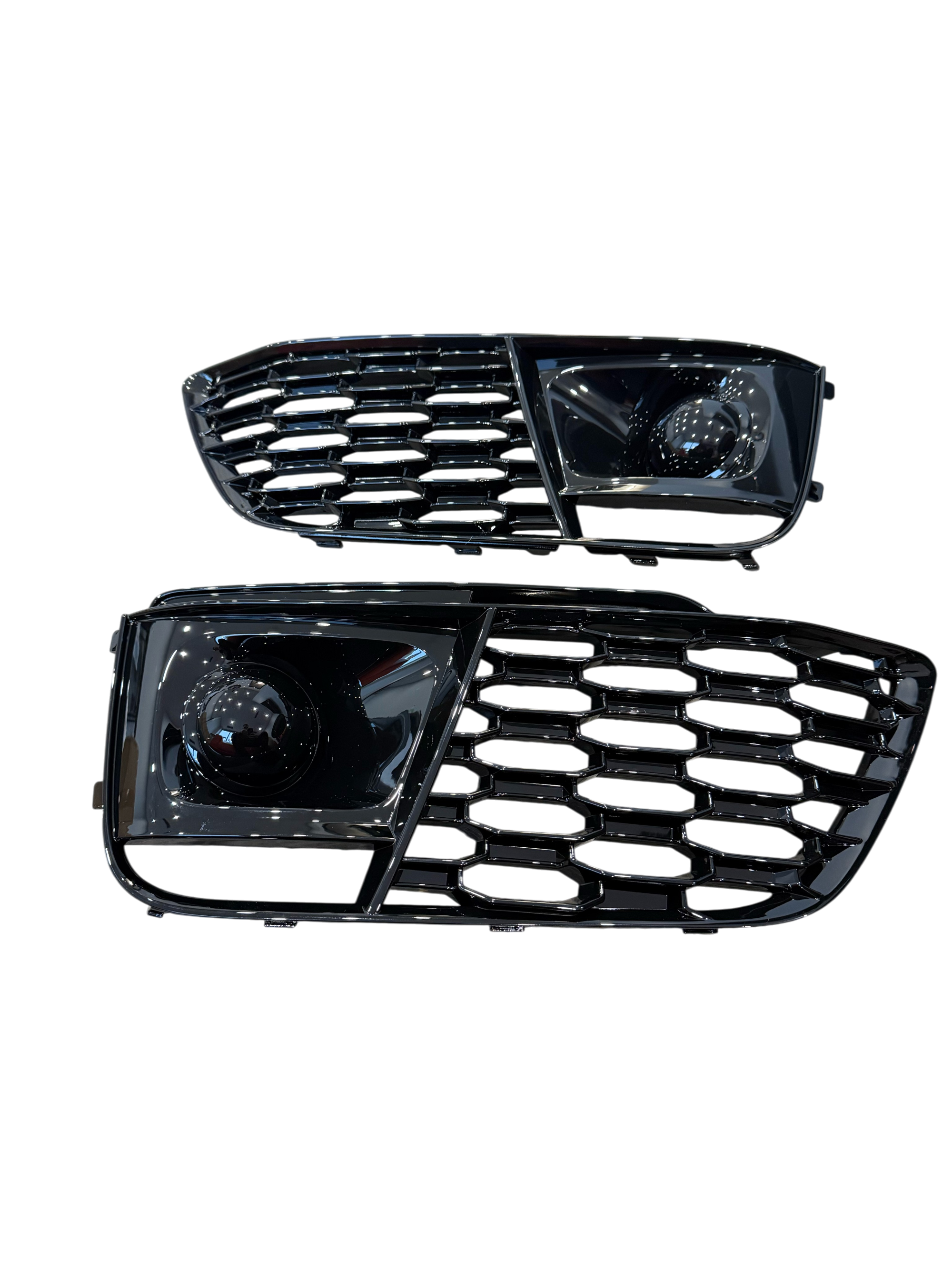 2018-2020 Audi RS Honeycomb Fog Grilles | FY B9 Audi Q5 S-Line/SQ5 - V2 2018-2020 FY B9 Audi Q5 S-Line SQ5 Regular
