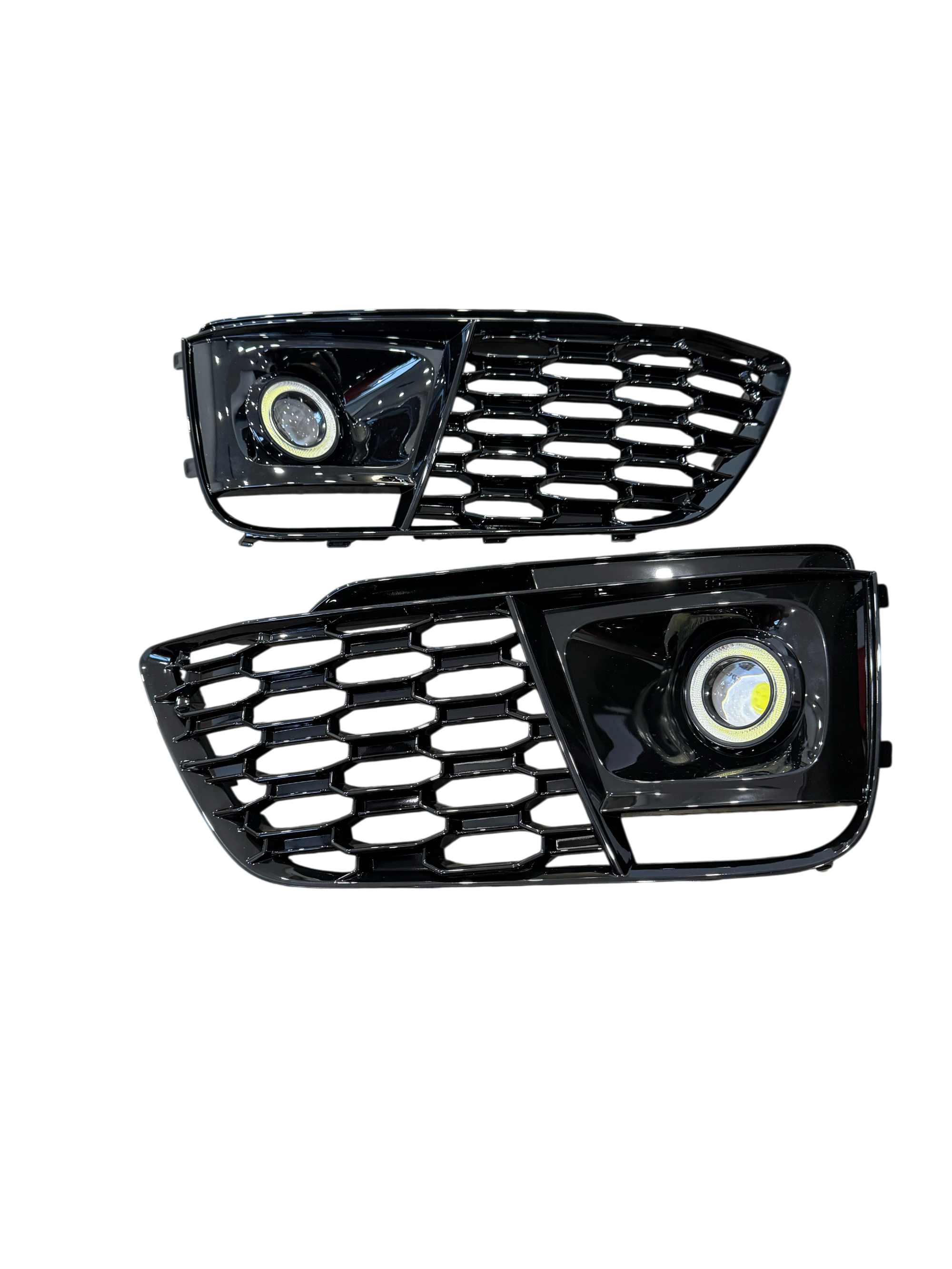 2018-2020 Audi RS Honeycomb Fog Grilles | FY B9 Audi Q5 S-Line/SQ5 - V2