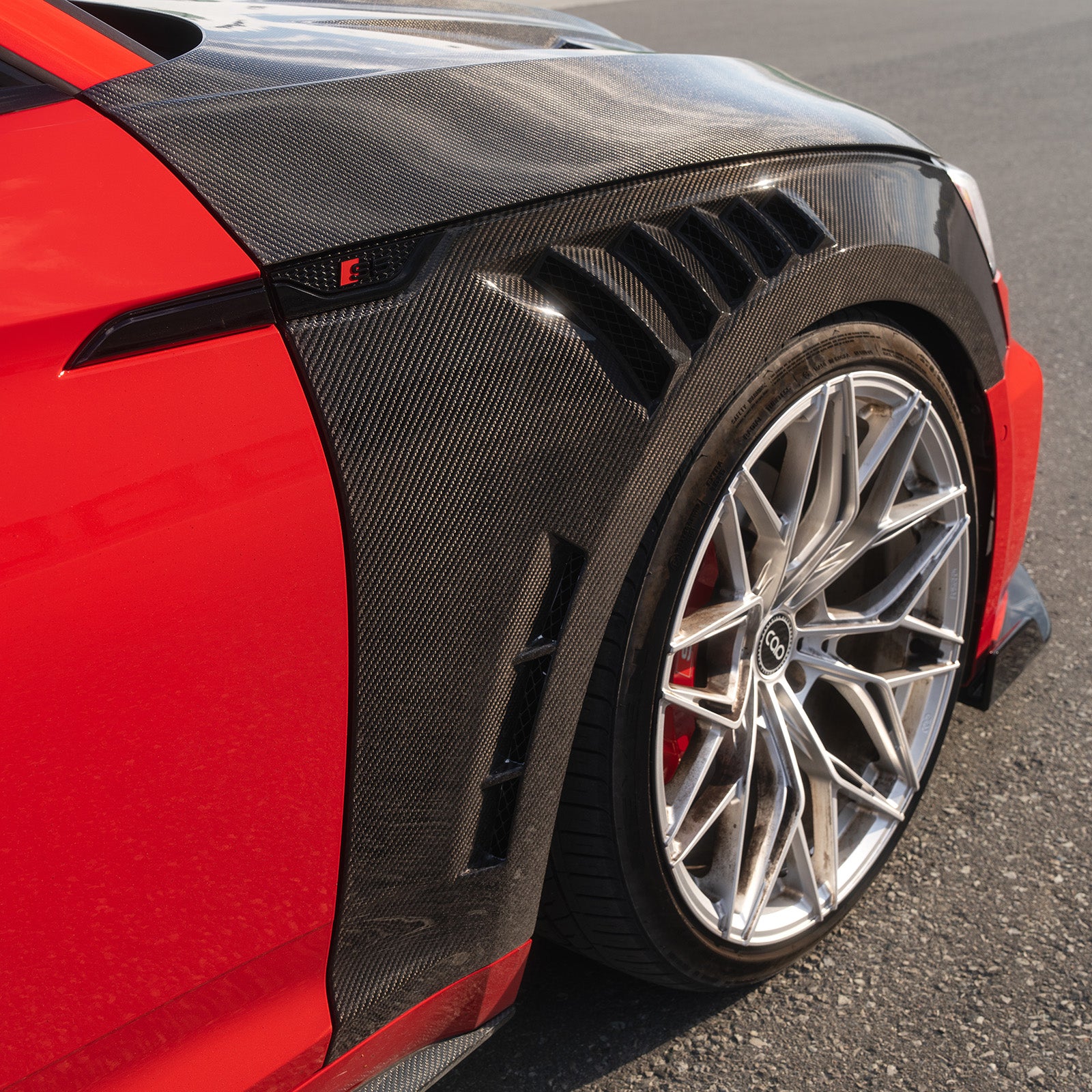 2018-2024 B9/B9.5 AUDI A5/S5 CAP Dry Carbon Fiber Fenders (Pair)