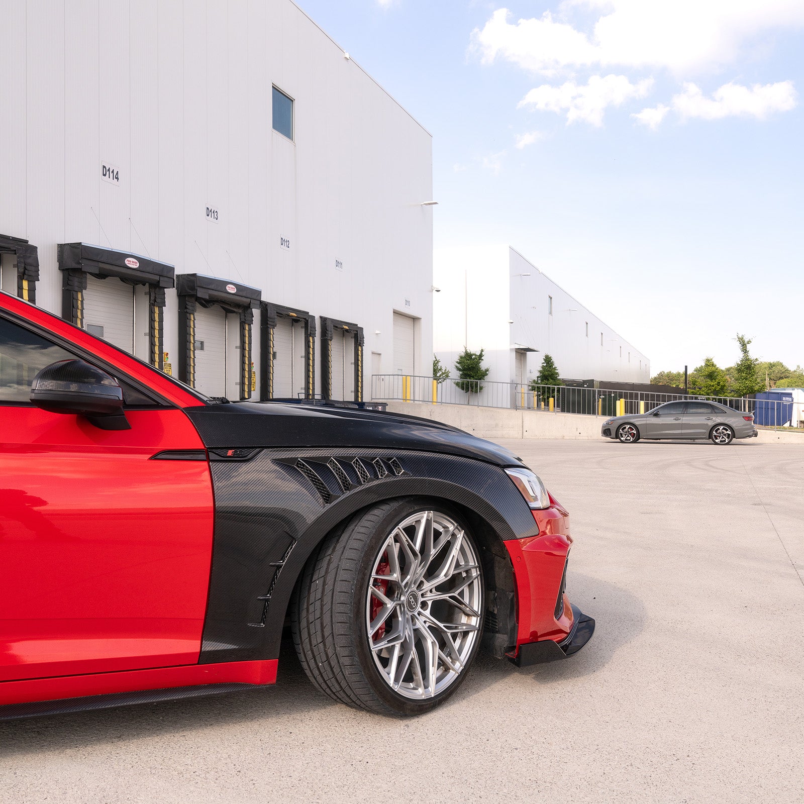 2018-2024 B9/B9.5 AUDI A5/S5 CAP Dry Carbon Fiber Fenders (Pair)