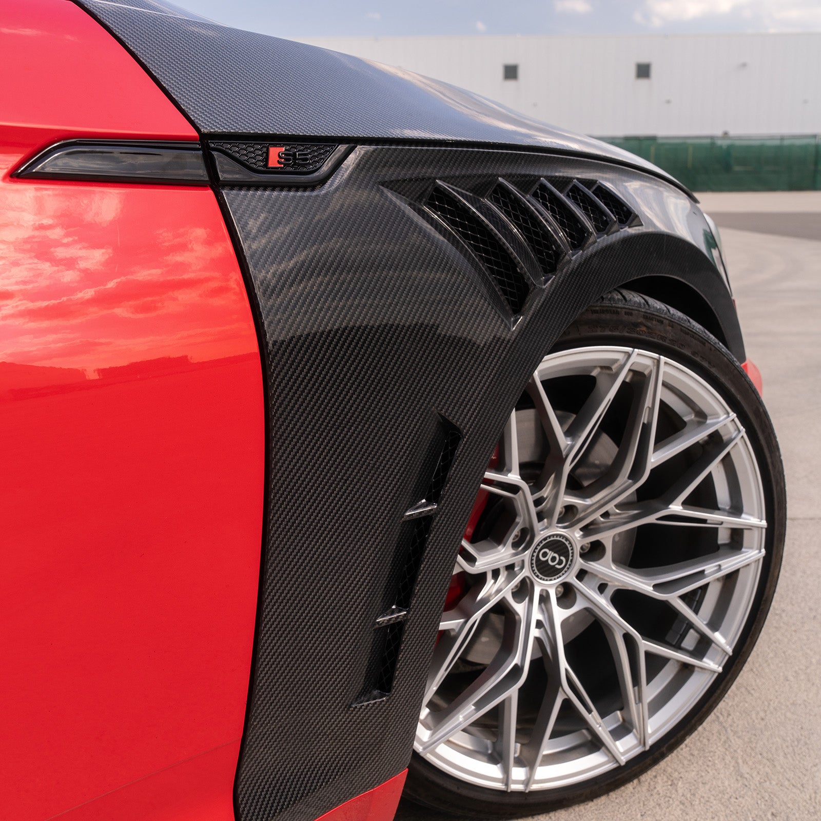 2018-2024 B9/B9.5 AUDI A5/S5 CAP Dry Carbon Fiber Fenders (Pair)