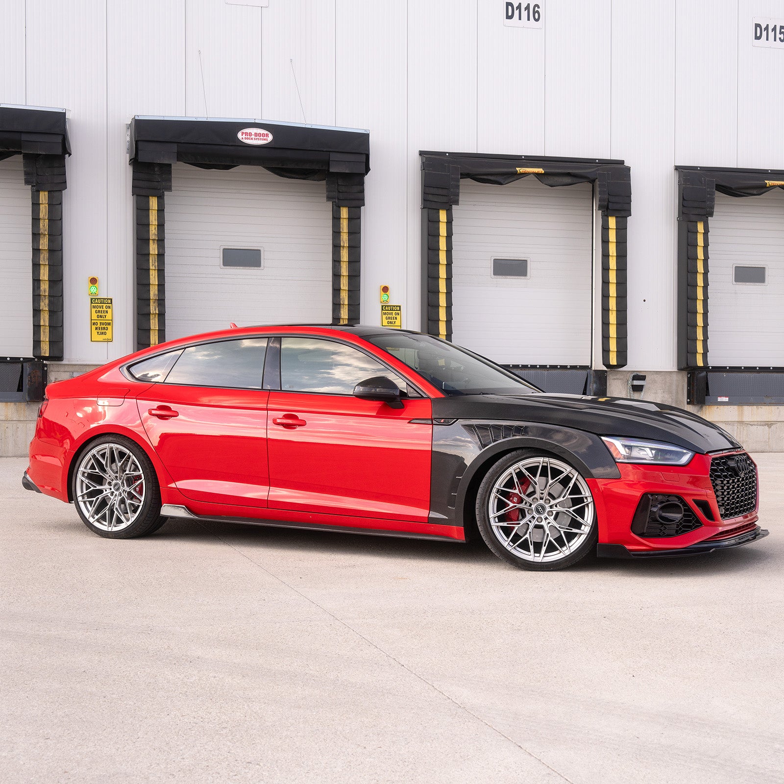 2018-2024 B9/B9.5 AUDI A5/S5 CAP Dry Carbon Fiber Fenders (Pair)