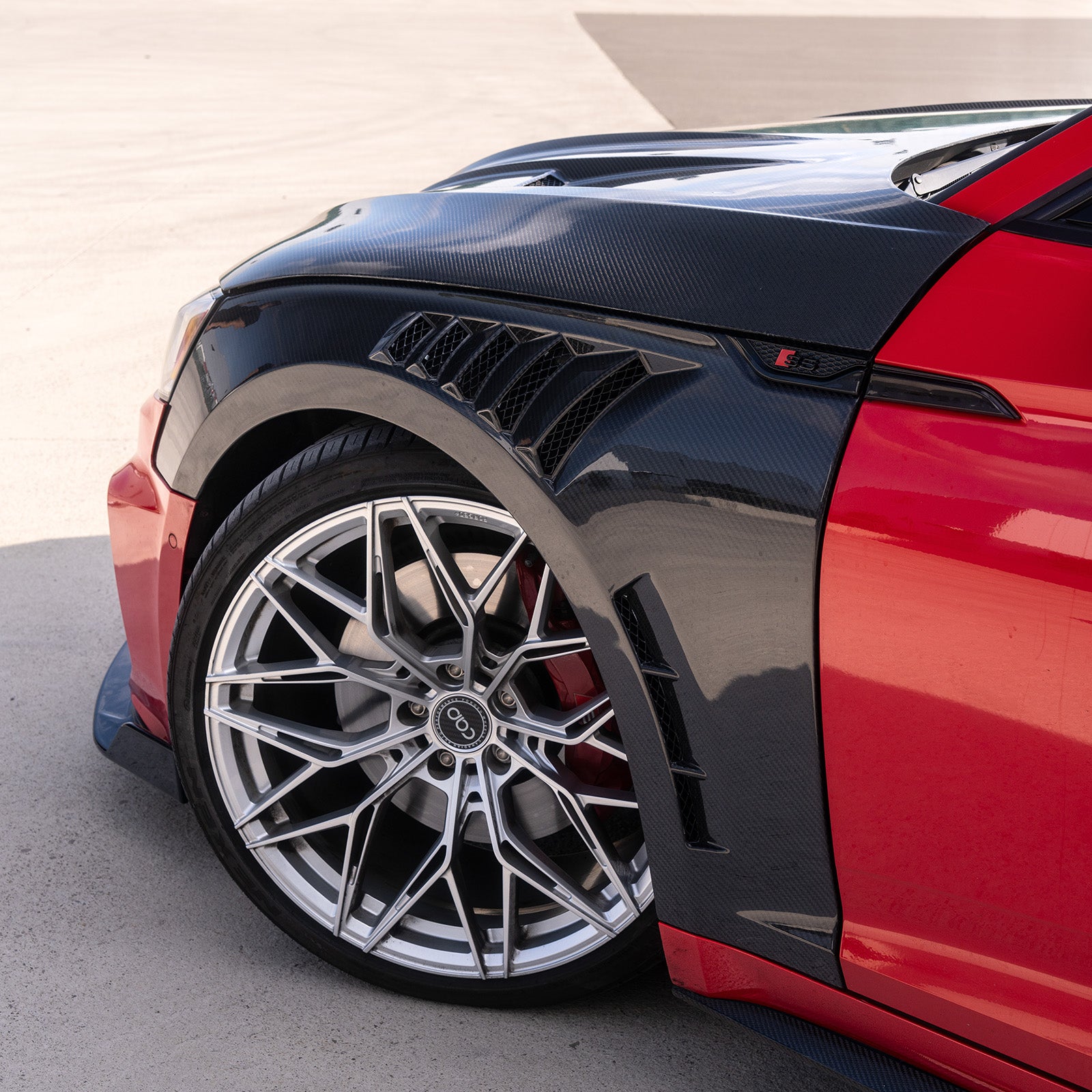 2018-2024 B9/B9.5 AUDI A5/S5 CAP Dry Carbon Fiber Fenders (Pair)