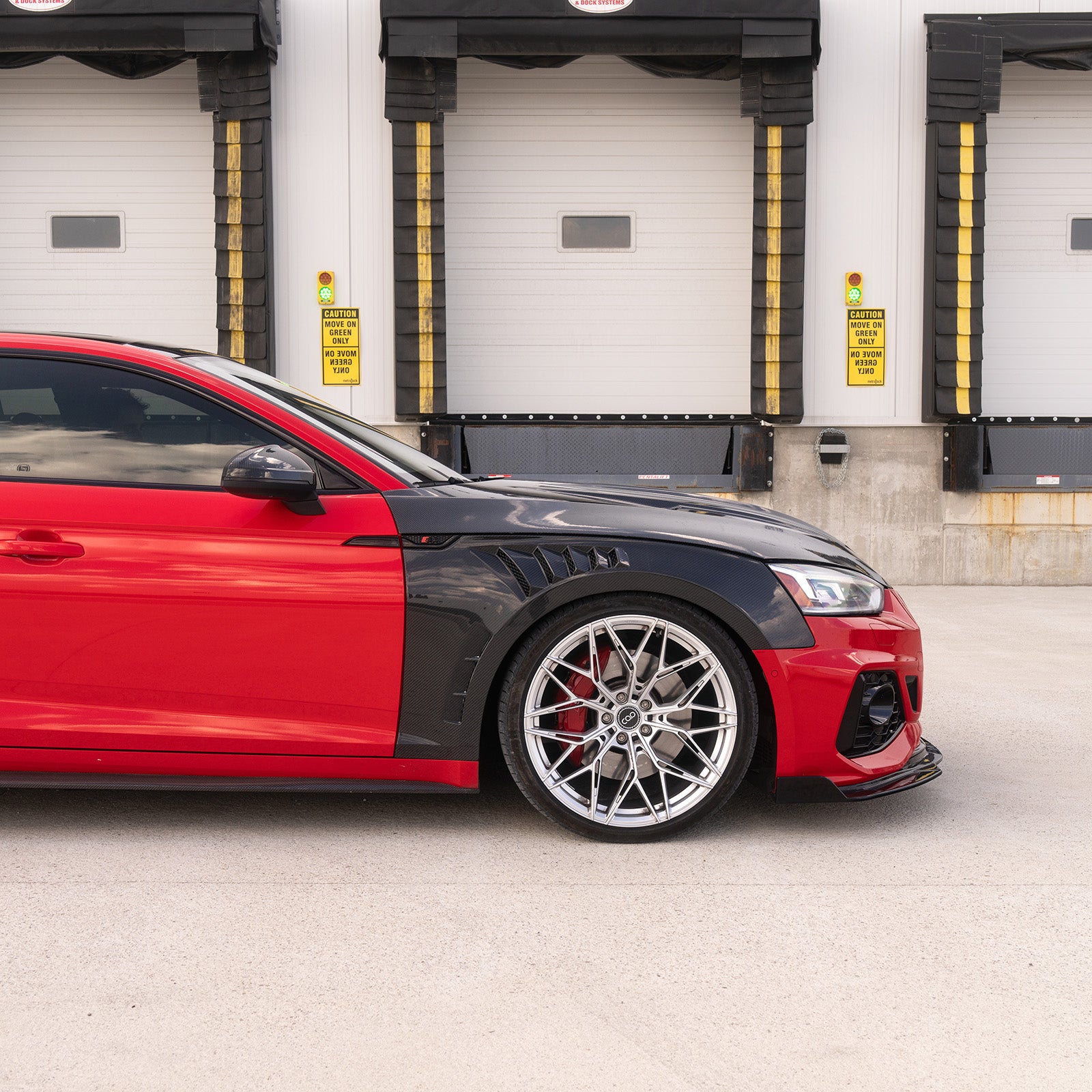 2018-2024 B9/B9.5 AUDI A5/S5 CAP Dry Carbon Fiber Fenders (Pair)