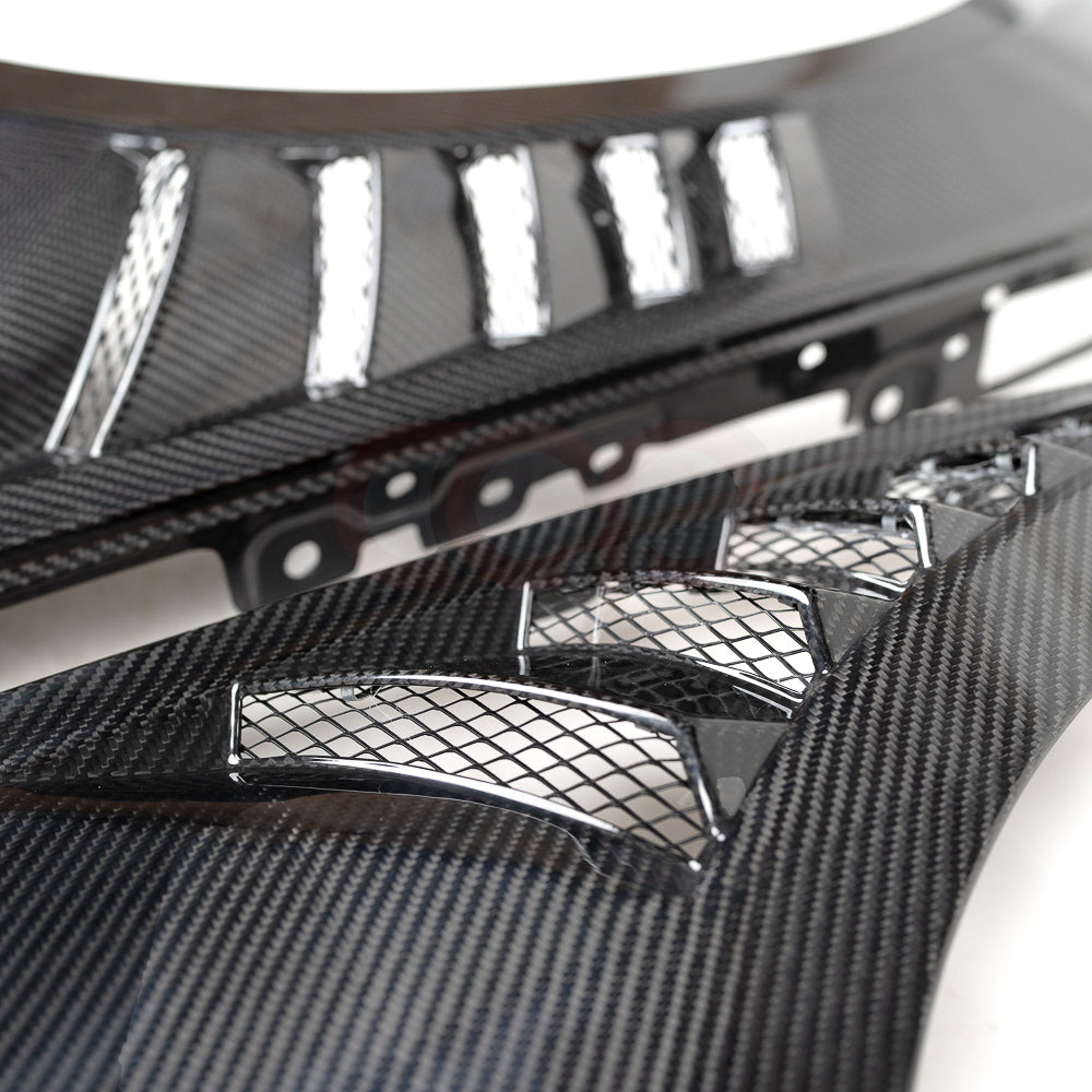 2018-2024 B9/B9.5 AUDI A5/S5 CAP Dry Carbon Fiber Fenders (Pair)