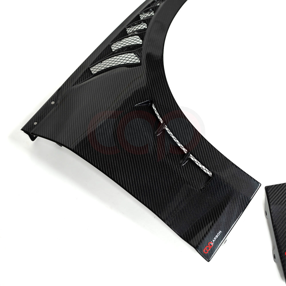 2018-2024 B9/B9.5 AUDI A5/S5 CAP Dry Carbon Fiber Fenders (Pair)