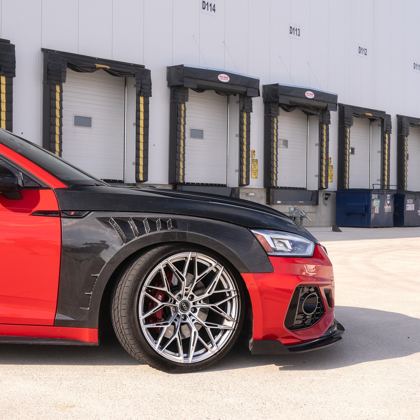 2018-2024 B9/B9.5 AUDI A5/S5 CAP Dry Carbon Fiber Fenders (Pair)