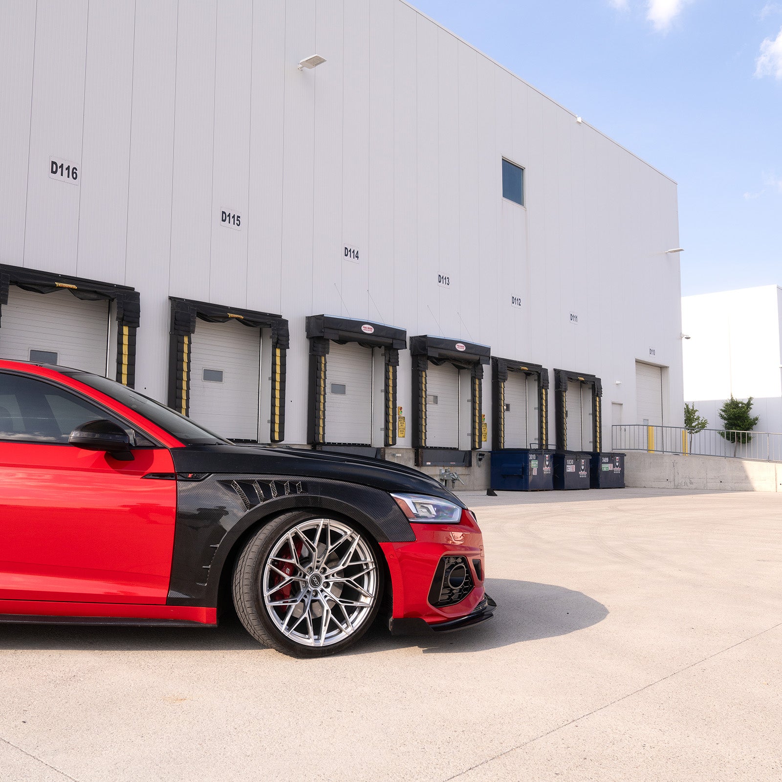 2018-2024 B9/B9.5 AUDI A5/S5 CAP Dry Carbon Fiber Fenders (Pair)