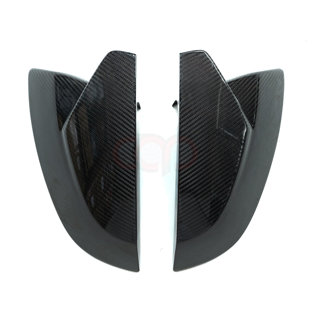 2018-2025 B9 & B9.5 AUDI Q5/SQ5/Q7/SQ7 | CAP Dry Carbon Fiber Stick On Mirror Covers (Pair) - V2