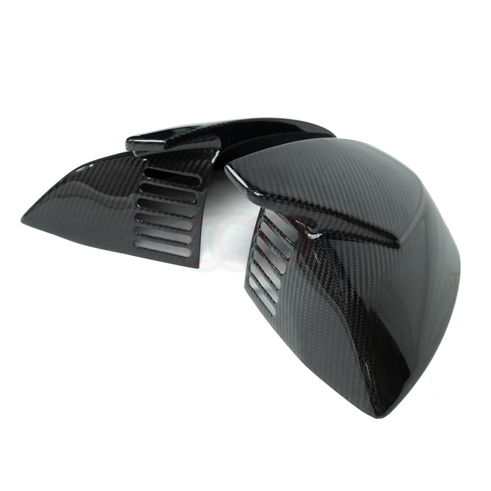 2018-2025 B9 & B9.5 AUDI Q5/SQ5/Q7/SQ7 | CAP Dry Carbon Fiber Stick On Mirror Covers (Pair) - V2