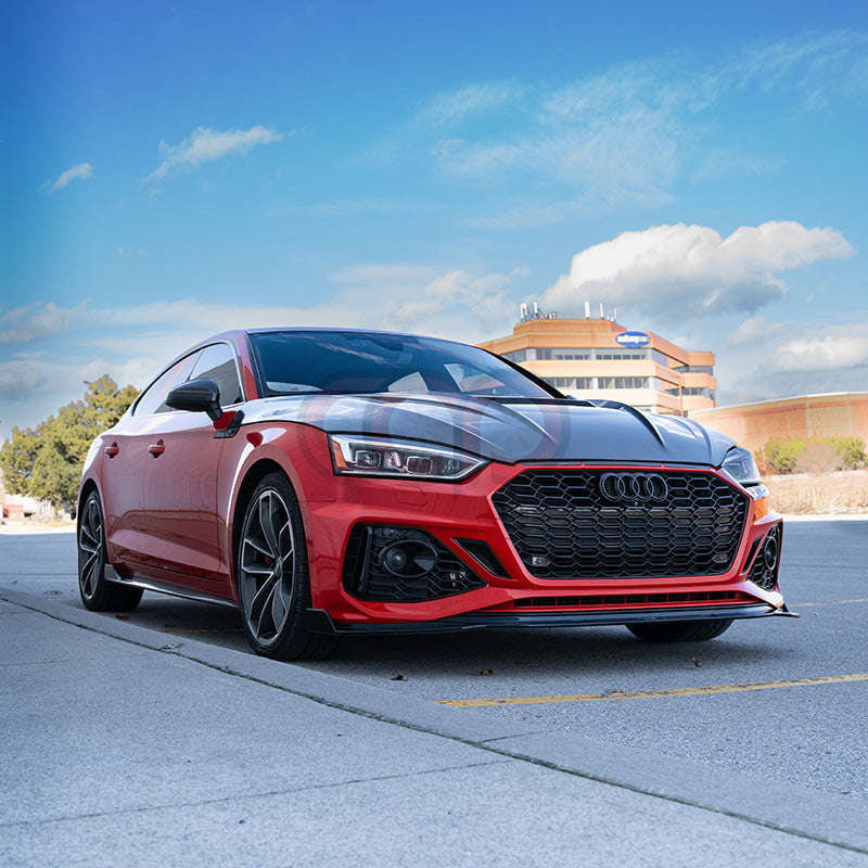 2018-2024 B9/B9.5 AUDI A5/S5/RS5 CAP Carbon Fiber Vented Hood