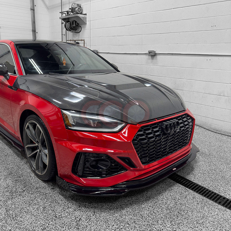 2018-2024 B9/B9.5 AUDI A5/S5/RS5 CAP Carbon Fiber Vented Hood