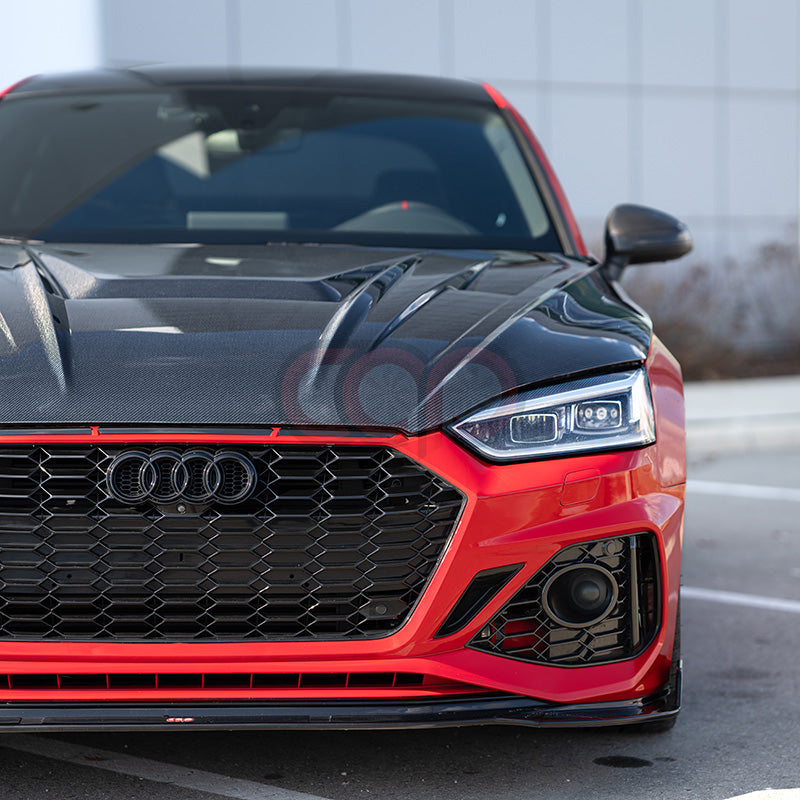 2018-2024 B9/B9.5 AUDI A5/S5/RS5 CAP Carbon Fiber Vented Hood