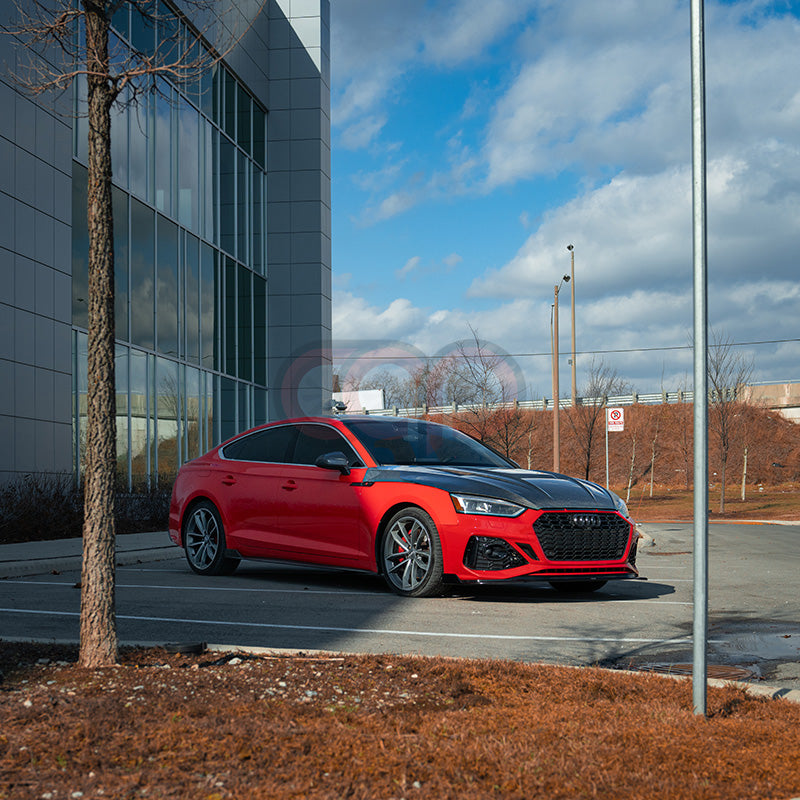 2018-2024 B9/B9.5 AUDI A5/S5/RS5 CAP Carbon Fiber Vented Hood