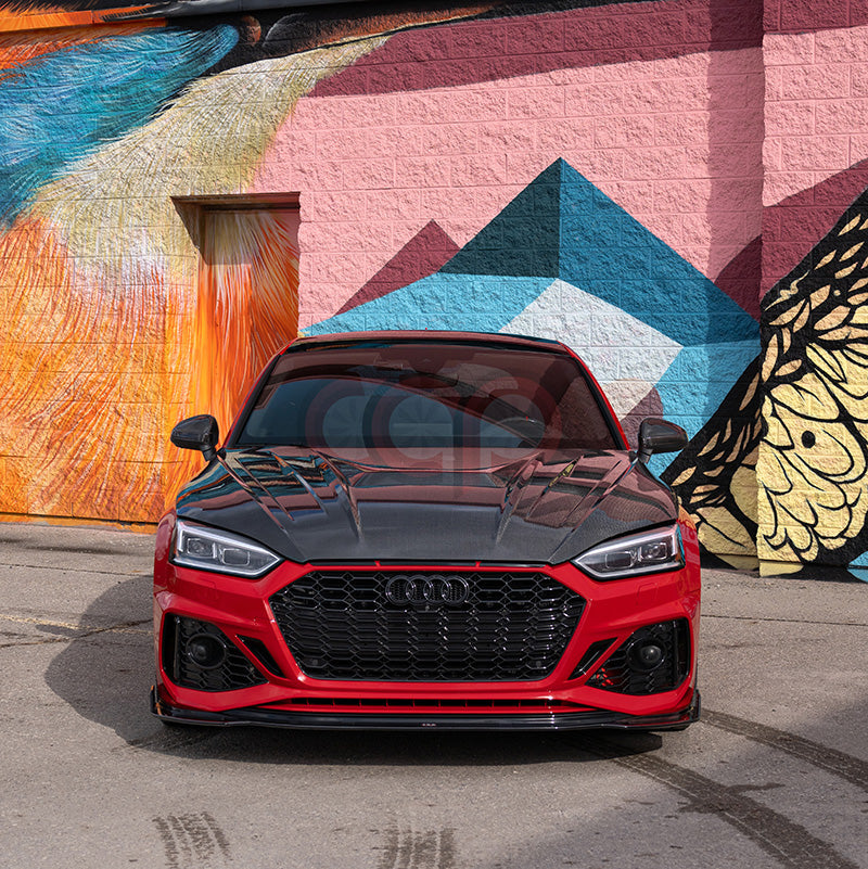 2018-2024 B9/B9.5 AUDI A5/S5/RS5 CAP Carbon Fiber Vented Hood