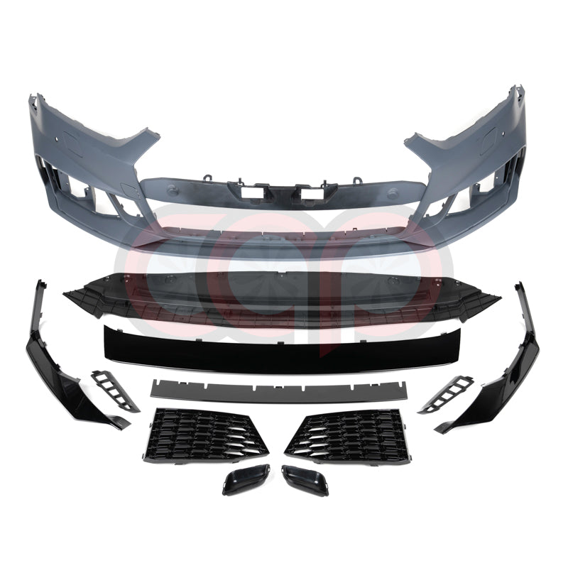 2018-2019 B9 Audi A5/S5 CAP Front Bumper | Audi RS5 Bumper - V1 Non ACC (Adaptive Cruise Control)