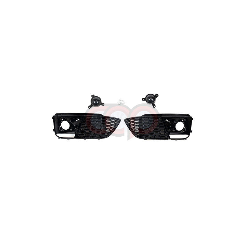 2018-2020 Audi RS Honeycomb Fog Grilles | FY B9 Audi Q5 S-Line/SQ5