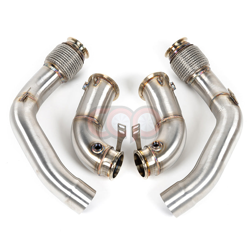 2018-2023 CAP S63M 4.4 Downpipe & Midpipe - BMW F90 M5, F91 F92 F93 M8 Regular