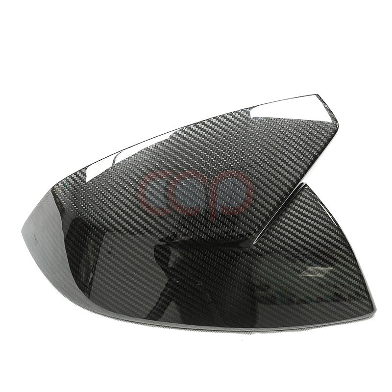 2018-2024 B9 & B9.5 AUDI Q5/SQ5/Q7/SQ7 | CAP Dry Carbon Fiber Stick On Mirror Covers (Pair) - V2