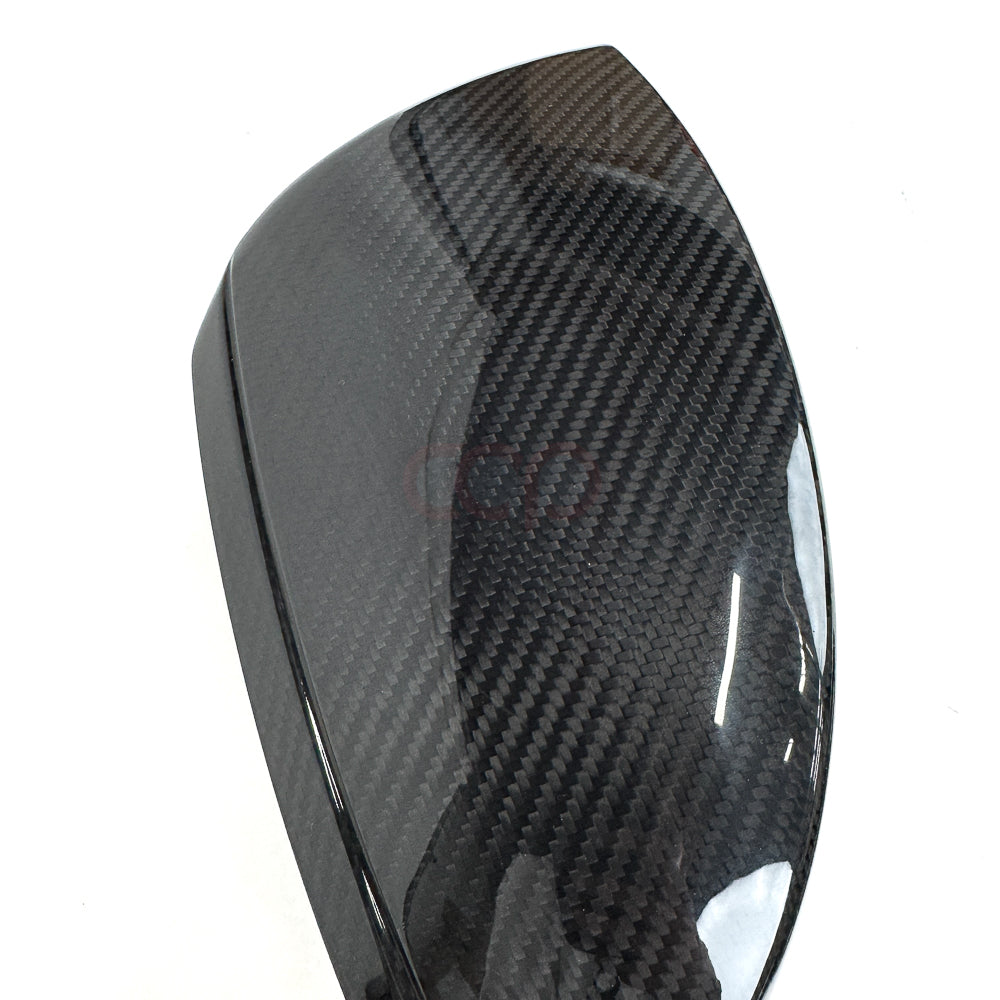 2019-2024 C8 Audi A6/S6/RS6, A7/S7/RS7, A8/S8 | CAP Dry Carbon Fiber Mirror Covers (Pair)