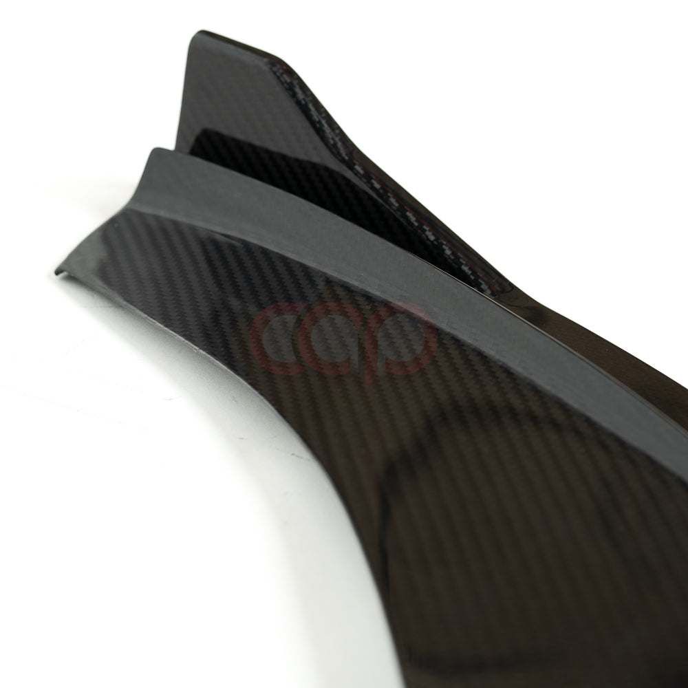 2019-2024 C8 Audi A6 S-Line/S6 - CAP Dry Carbon Fiber Front Lip