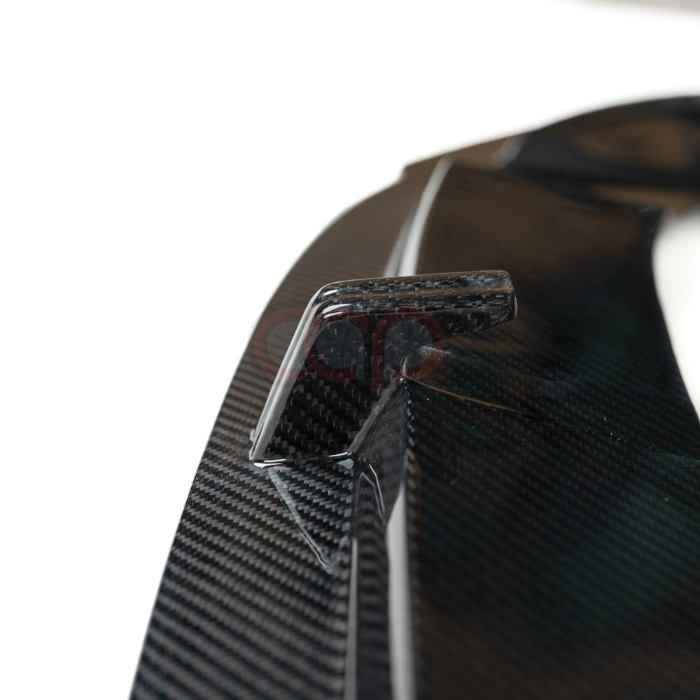 2019-2024 C8 Audi A6 S-Line/S6 - CAP Dry Carbon Fiber Front Lip