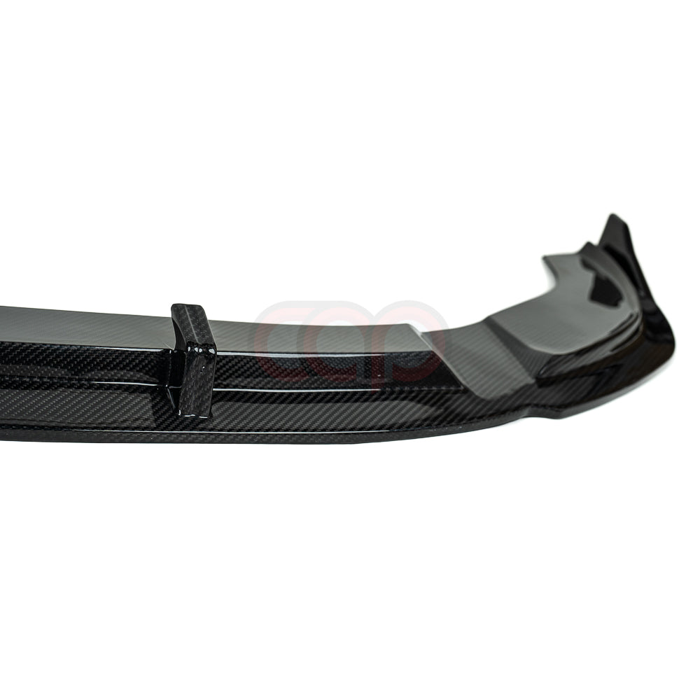 2019-2024 C8 Audi A6 S-Line/S6 - CAP Dry Carbon Fiber Front Lip