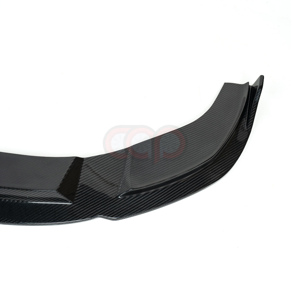 2019-2024 C8 Audi A6 S-Line/S6 - CAP Dry Carbon Fiber Front Lip