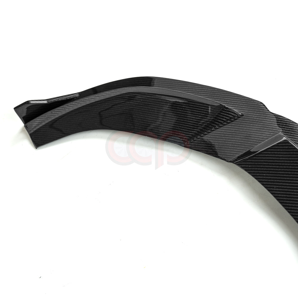 2019-2024 C8 Audi A6 S-Line/S6 - CAP Dry Carbon Fiber Front Lip