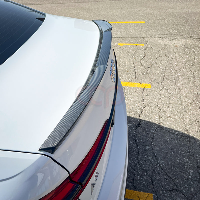 2019-2024 C8 Audi A6/S6 - Dry Carbon Fiber Spoiler - V2