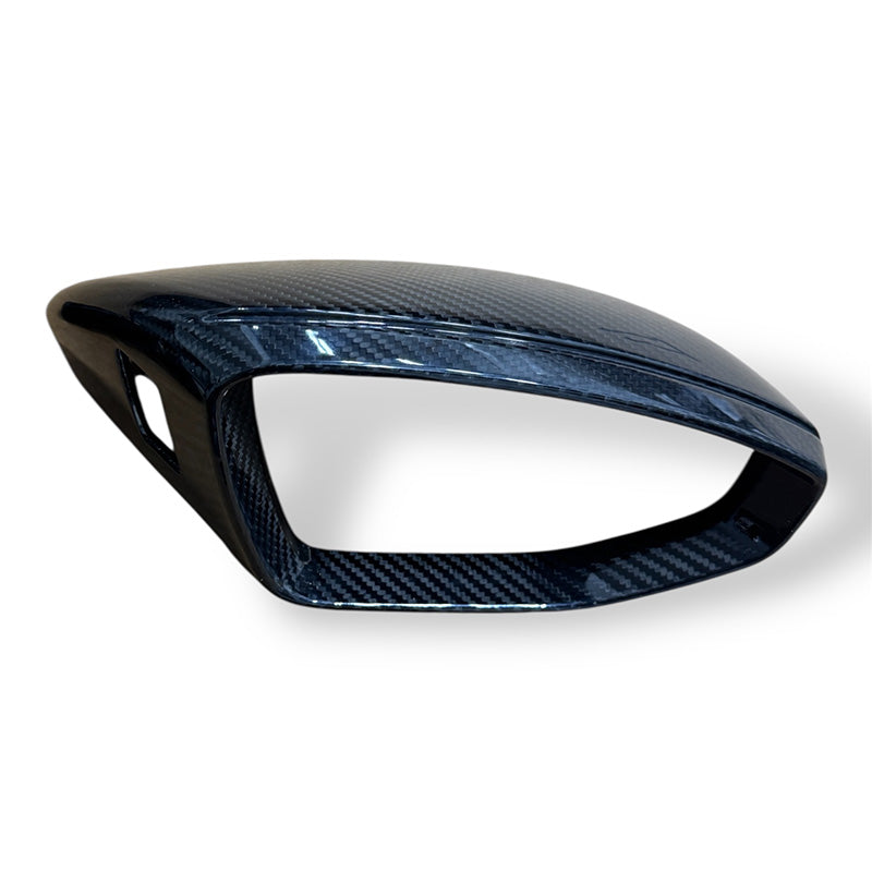 2019-2024 C8 Audi A6/S6/RS6, A7/S7/RS7, A8/S8 | CAP Dry Carbon Fiber Mirror Covers (Pair)