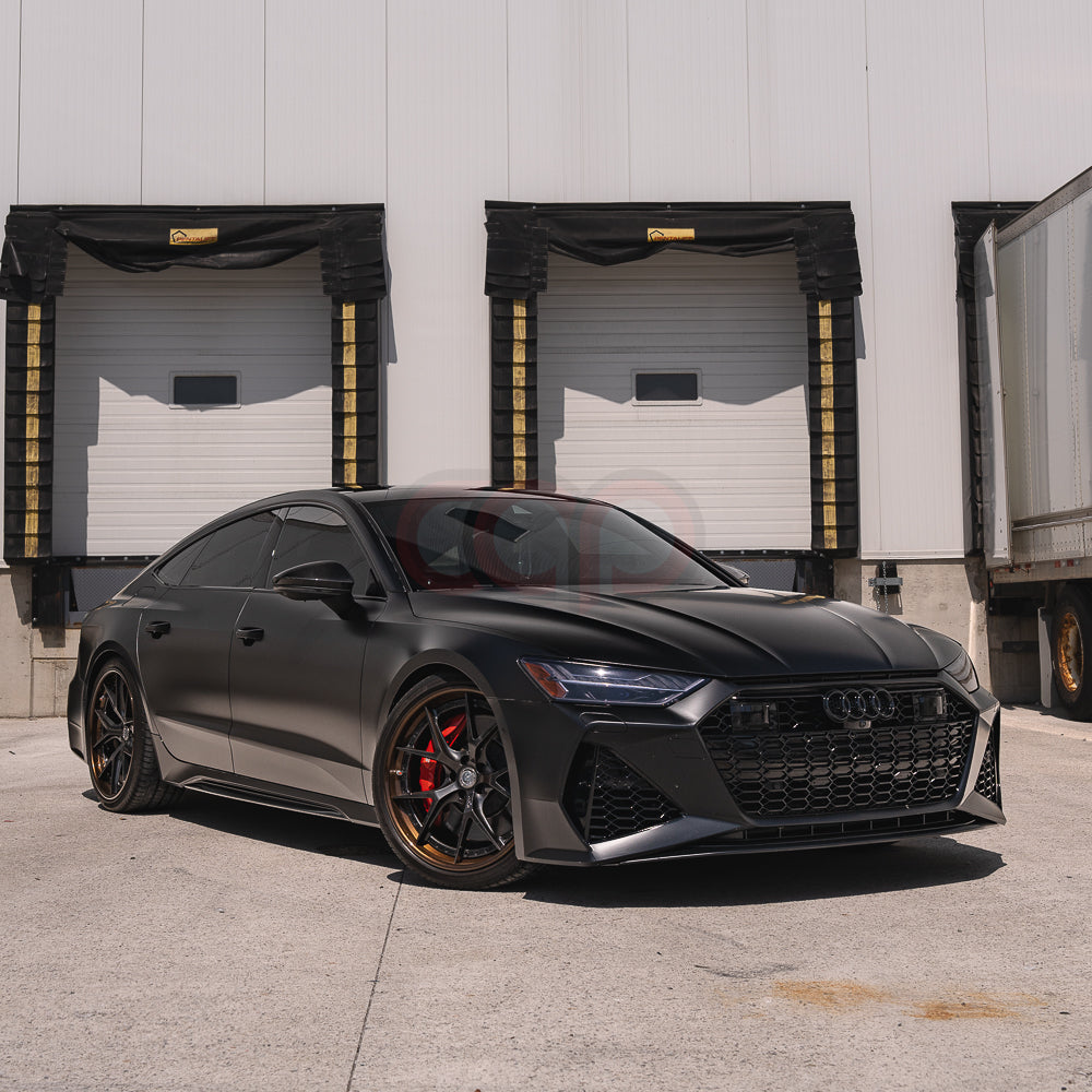 2019-2024 C8 Audi A6/S6/RS6, A7/S7/RS7, A8/S8 | CAP Dry Carbon Fiber Mirror Covers (Pair)
