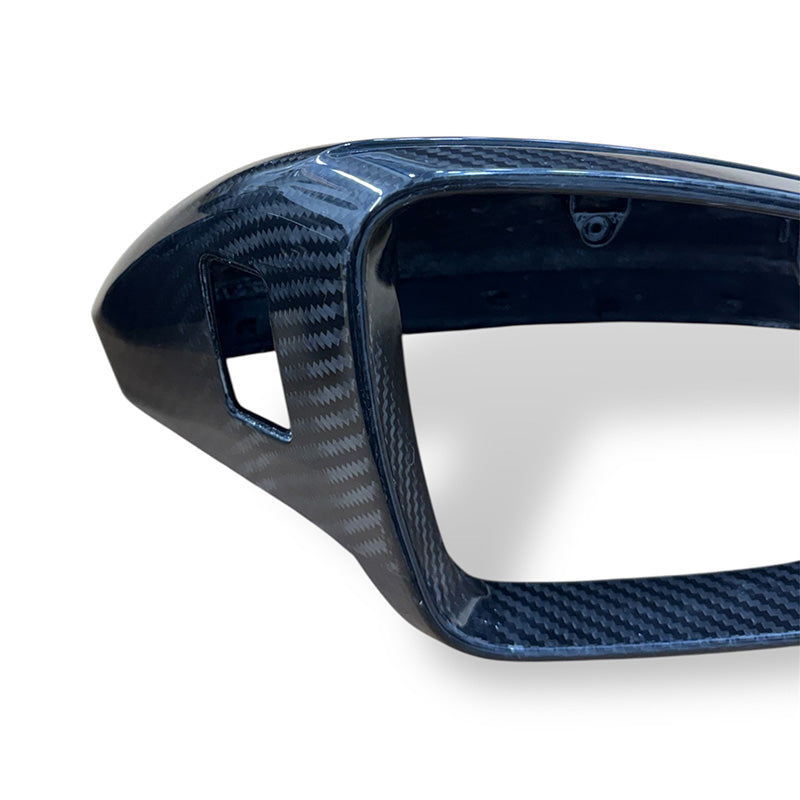 2019-2024 C8 Audi A6/S6/RS6, A7/S7/RS7, A8/S8 | CAP Dry Carbon Fiber Mirror Covers (Pair)